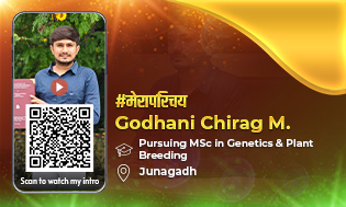 Godhani Chirag M., Pursuing MSc in Genetics & Plant Breeding at College ...