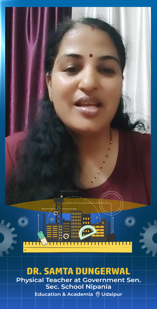 samtadungerwal-wish-engineers-day - Dr. Samta Dungerwal - Engineers Day Greeting Message by Dr. Samta Dungerwal, Physical Teacher at Government Sen. Sec. School Nipania - Watch Engineers Day greeting and best wishes message by Dr. Samta Dungerwal, Physical Teacher at Government Sen. Sec. School Nipania samtadungerwal-wish-engineers-day - Dr. Samta Dungerwal - Engineers Day Greeting Message by Dr. Samta Dungerwal, Physical Teacher at Government Sen. Sec. School Nipania - Watch Engineers Day greeting and best wishes message by Dr. Samta Dungerwal, Physical Teacher at Government Sen. Sec. School Nipania