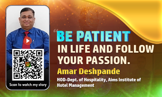 Meet Amar Deshpande | HOD of AIMS College in Gujarat | Sommelier