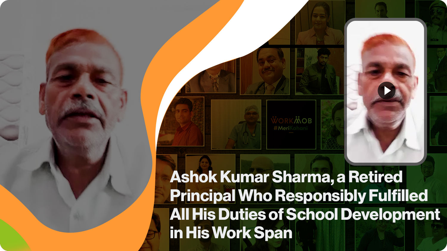 Ashok Kumar Sharma, Retired Principal at Government School, Dholpur