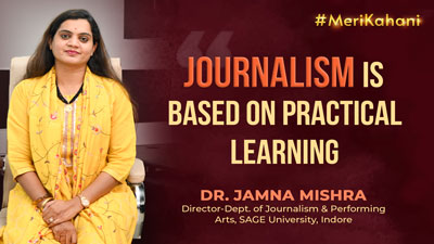 Dr. Jamna Mishra, Director-Dept. of Journalism & Performing Arts at ...