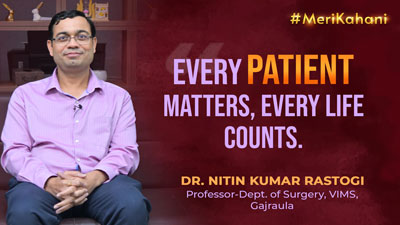 Dr. Nitin Kumar Rastogi, Professor-Dept. of Surgery at VIMS, Gajraula ...