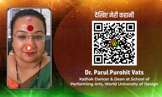 Dr. Parul Purohit Vats, Kathak Dancer & Dean at School of Performing ...