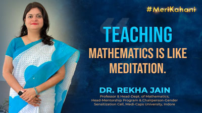 Dr. Rekha Jain, Professor & Head-Dept. of Mathematics, Head-Mentorship ...