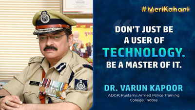 Dr. Varun Kapoor, Director General of Police, Madhya Pradesh, Indore ...