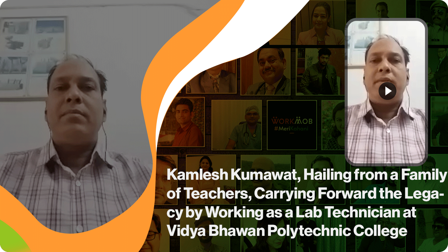 Kamlesh Kumawat, Technician In Elect. Department at Vidya Bhawan ...