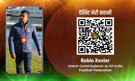 Robin Xavier, Match Commissioner at All India Football Federation ...