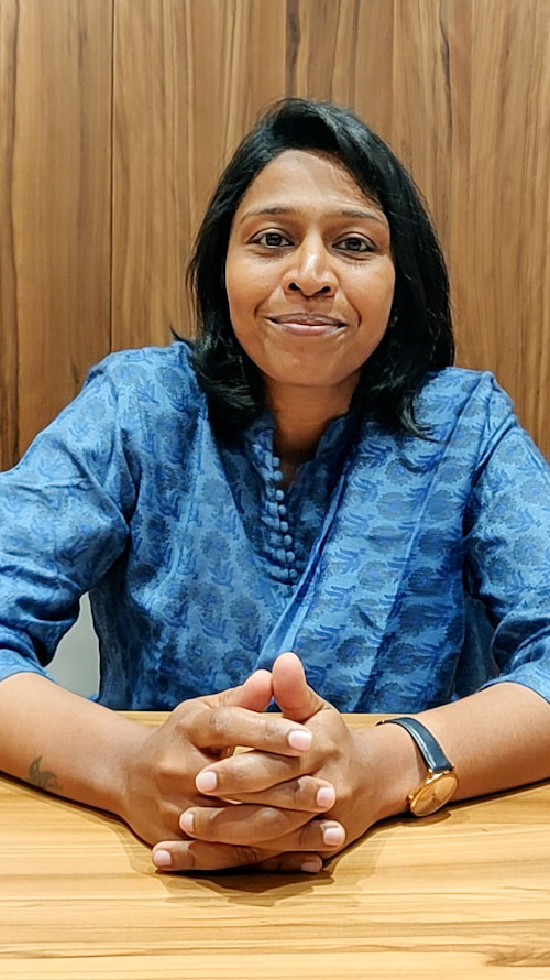 Aarti Shah, Incharge of Resource Mobilisation Department at Seva Mandir