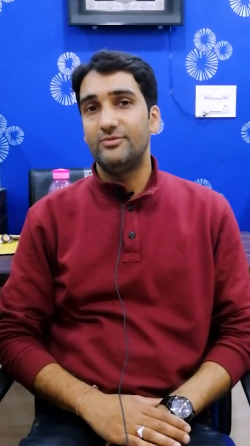 Bharat Chaudhary, Company Secretary at Badala Classes, Udaipur