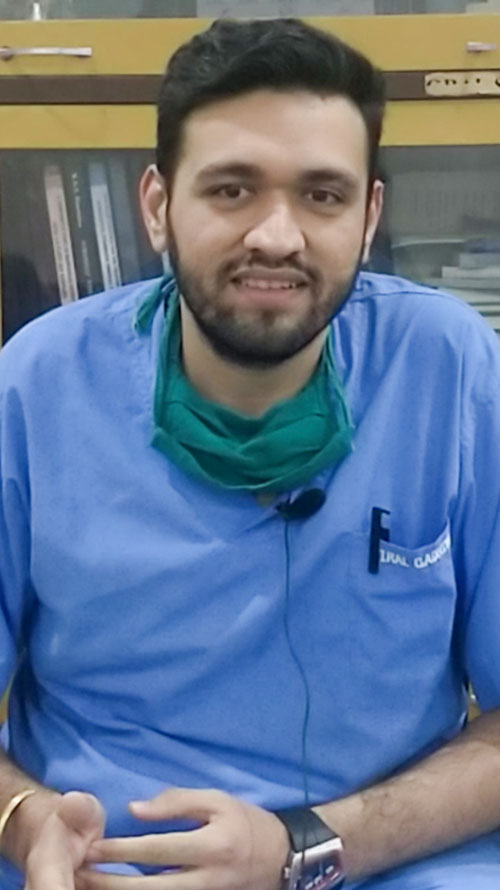 Dr. Viral Gadhiya, Post Graduate Dental Student at Pacific Dental