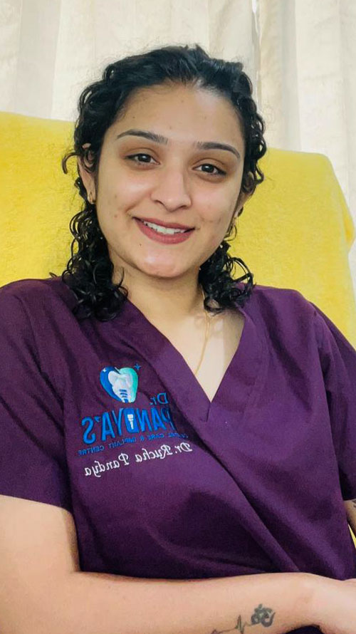 Dr. Rucha Pandya, MDS, Periodontics at Pacific Dental College