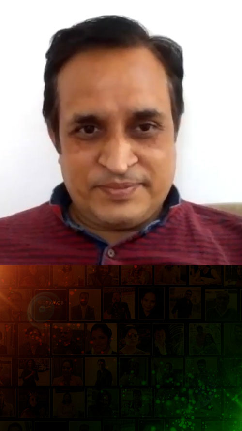 Dr. Rakesh Bhandari, Dean of Research at Sangam University, Bhilwara