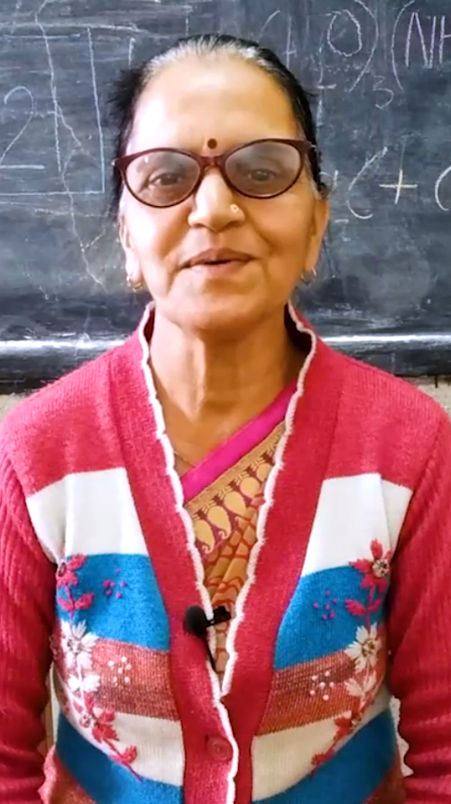 Meenakshi Sharma, Drawing Teacher at Alok Senior Secondary School, Udaipur